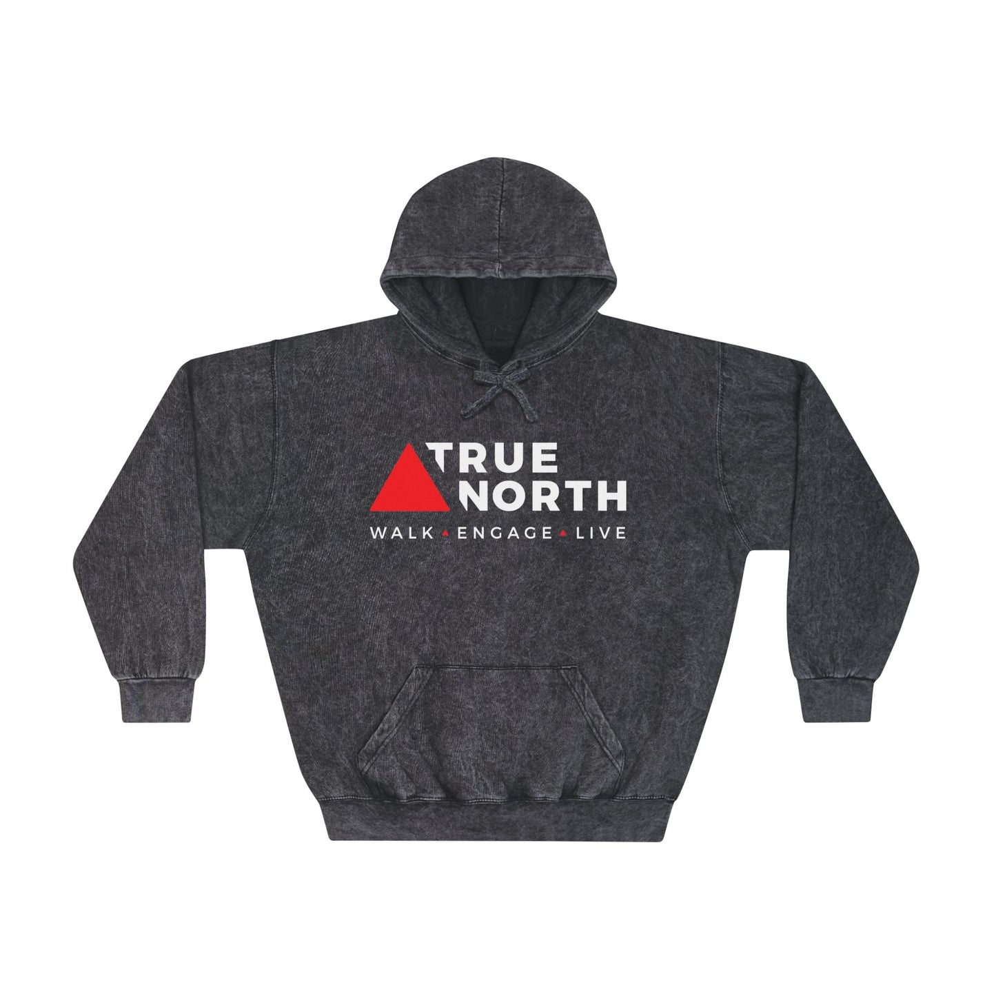 Mineral Wash Hoodie - Black